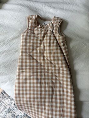 Kyte Baby Sleep sack gingham size S